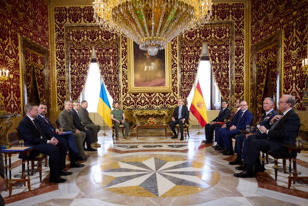 Президент України мав аудієнцію в Короля Іспанії Феліпе VI